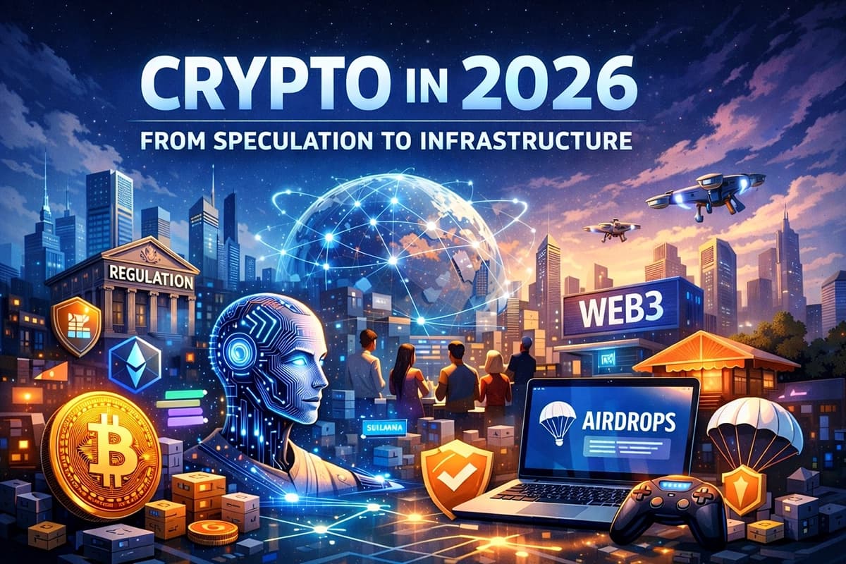 Crypto in 2026: From Speculation to Infrastructure